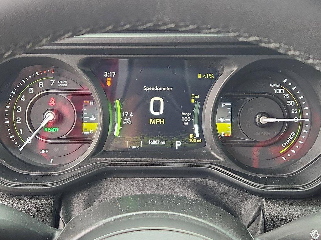 used 2025 Jeep Wrangler 4xe car, priced at $37,500