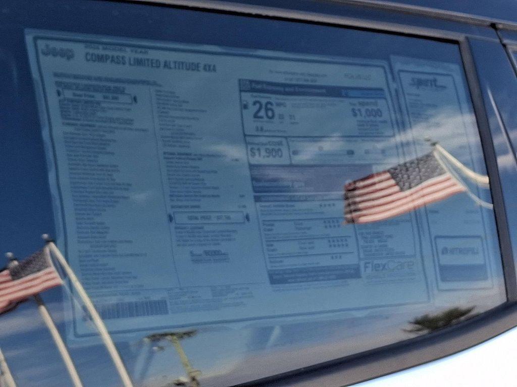 new 2026 Jeep Compass car, priced at $36,799