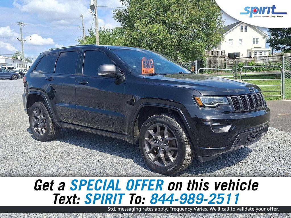 used 2021 Jeep Grand Cherokee car, priced at $27,500