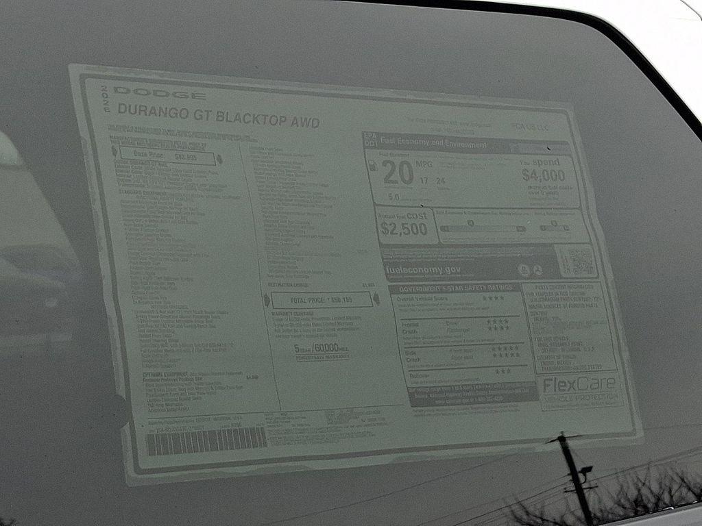 new 2026 Dodge Durango car, priced at $50,185