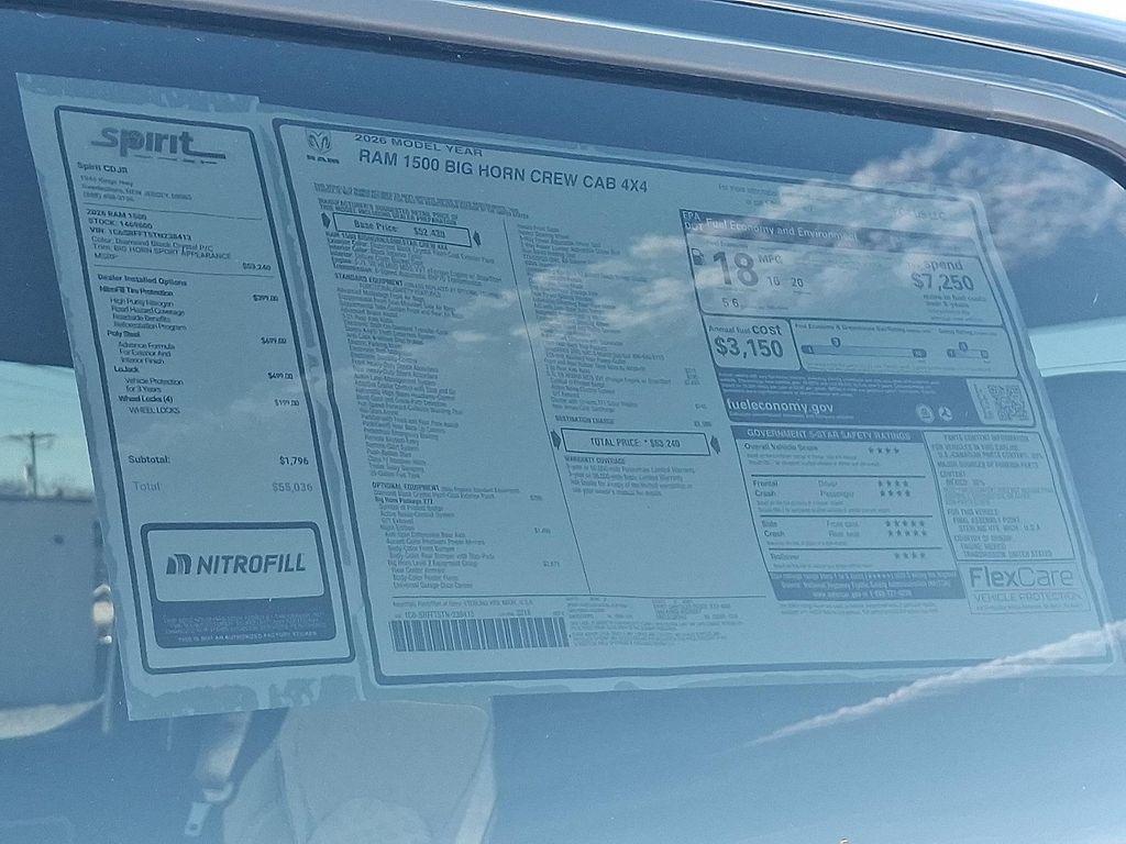 new 2026 Ram 1500 car, priced at $62,240