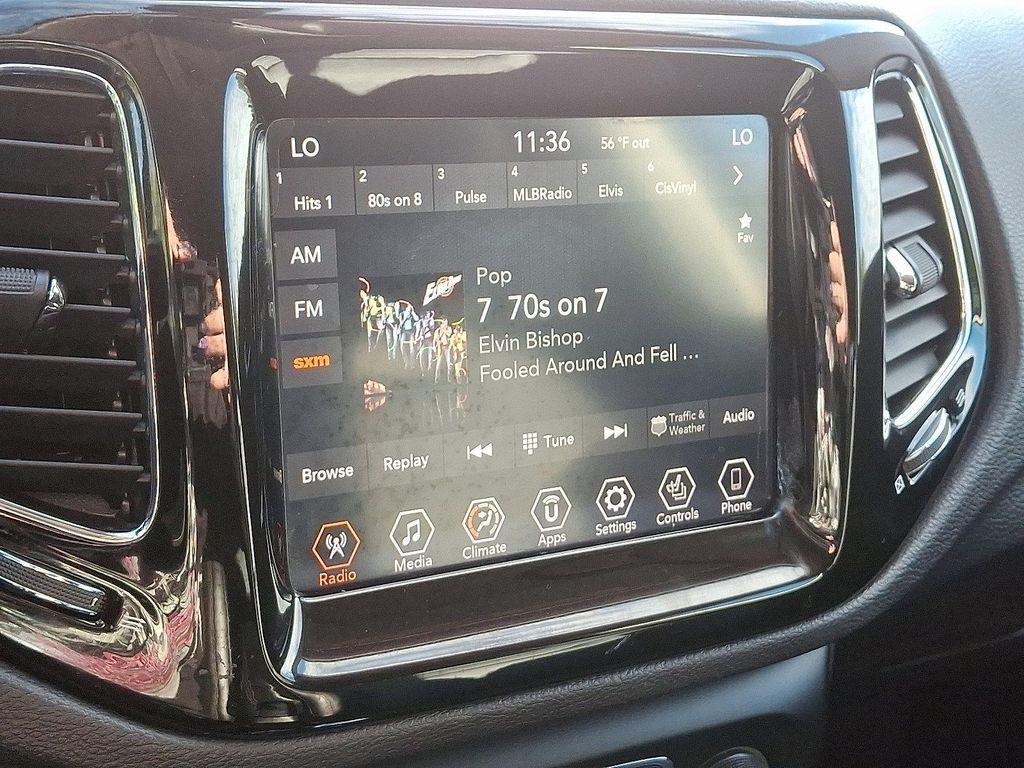 used 2021 Jeep Compass car, priced at $18,500