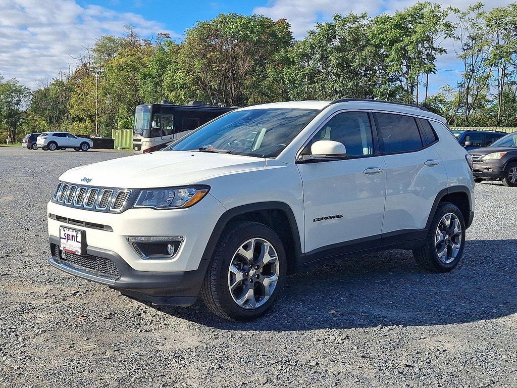 used 2021 Jeep Compass car, priced at $18,500