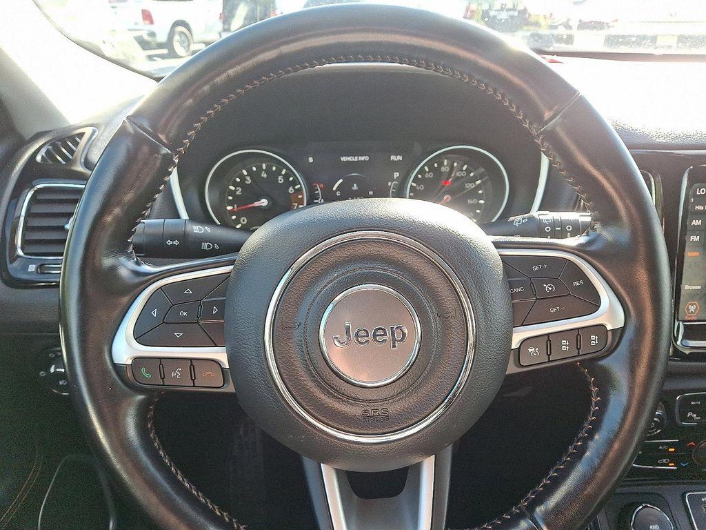 used 2021 Jeep Compass car, priced at $18,500