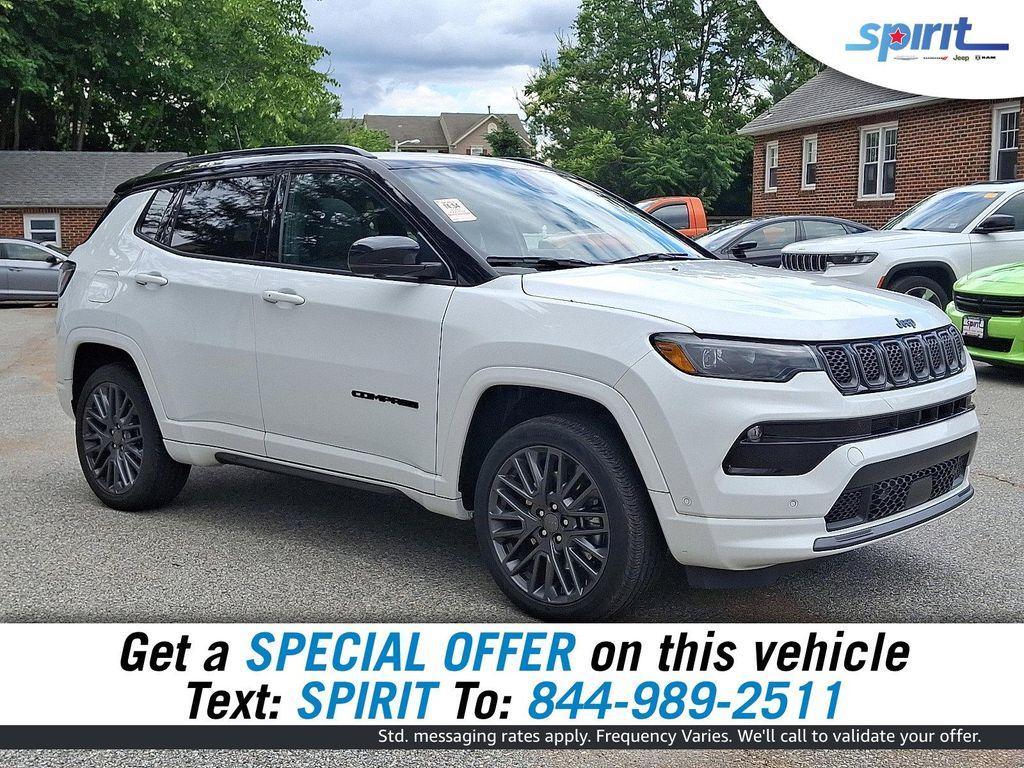 used 2023 Jeep Compass car, priced at $31,500