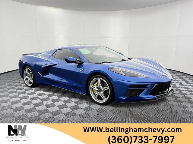 used 2021 Chevrolet Corvette car, priced at $65,697