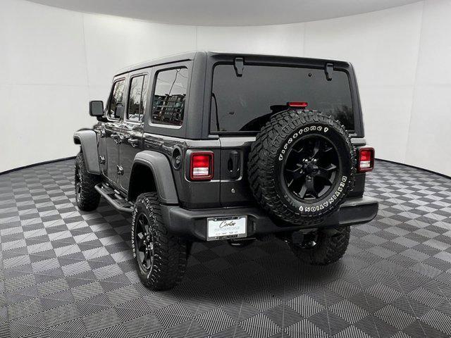 used 2021 Jeep Wrangler Unlimited car, priced at $28,997