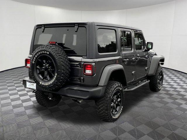used 2021 Jeep Wrangler Unlimited car, priced at $28,997