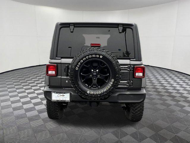 used 2021 Jeep Wrangler Unlimited car, priced at $28,997