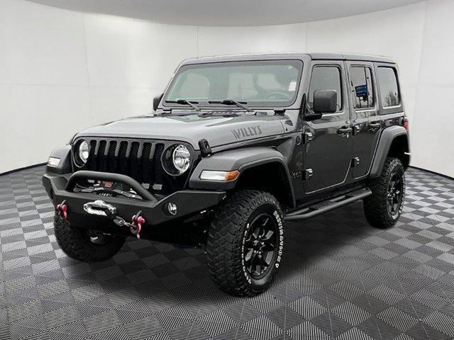 used 2021 Jeep Wrangler Unlimited car, priced at $28,997