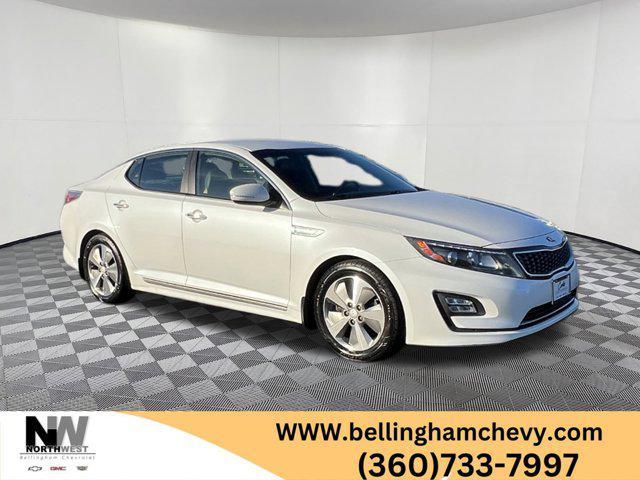 used 2014 Kia Optima Hybrid car, priced at $6,897
