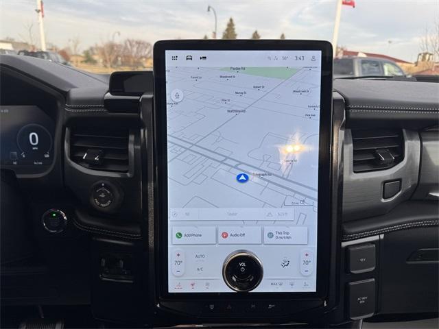 new 2025 Ford F-150 Lightning car, priced at $82,165