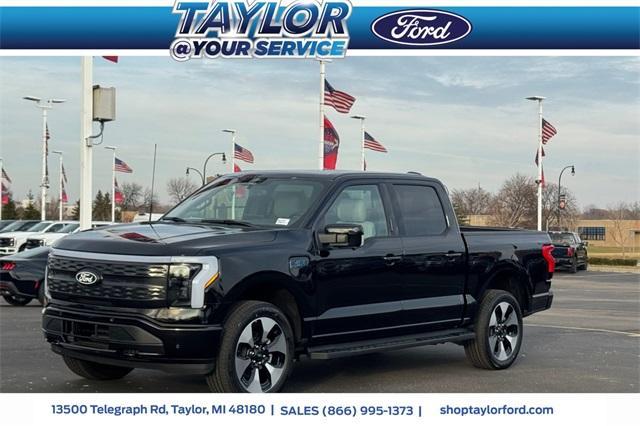 new 2025 Ford F-150 Lightning car, priced at $82,165