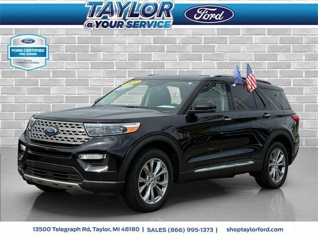 used 2022 Ford Explorer car, priced at $31,799
