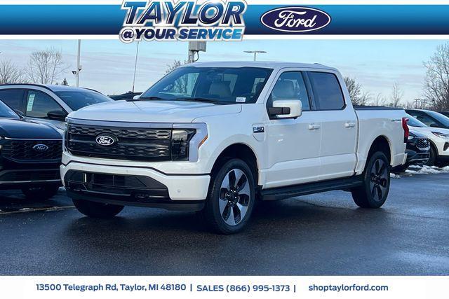 new 2025 Ford F-150 Lightning car, priced at $82,785