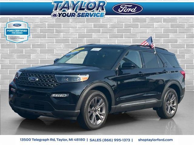 used 2023 Ford Explorer car, priced at $32,599