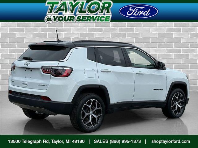 used 2024 Jeep Compass car, priced at $24,997