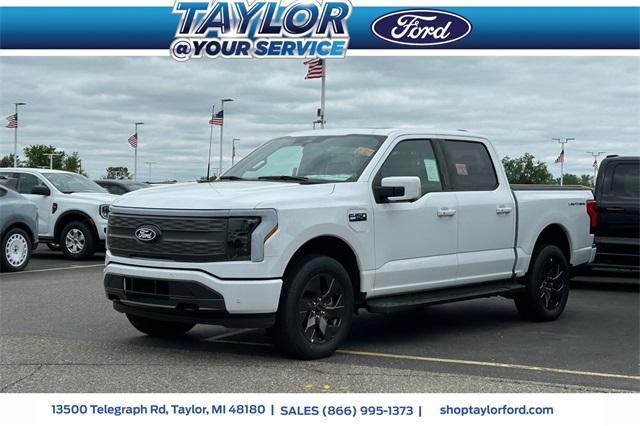 new 2025 Ford F-150 Lightning car, priced at $75,810
