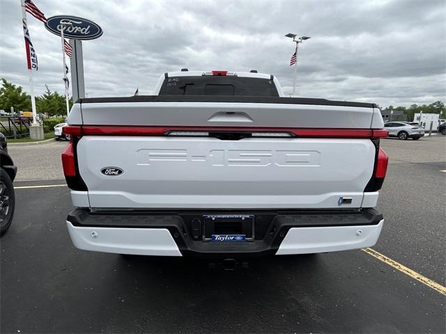 new 2025 Ford F-150 Lightning car, priced at $75,810