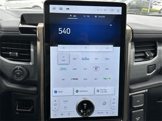 new 2025 Ford F-150 Lightning car, priced at $75,810