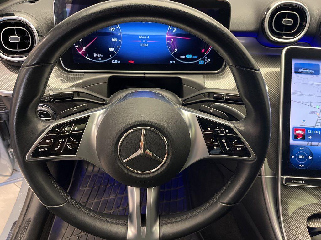 used 2022 Mercedes-Benz C-Class car, priced at $30,850