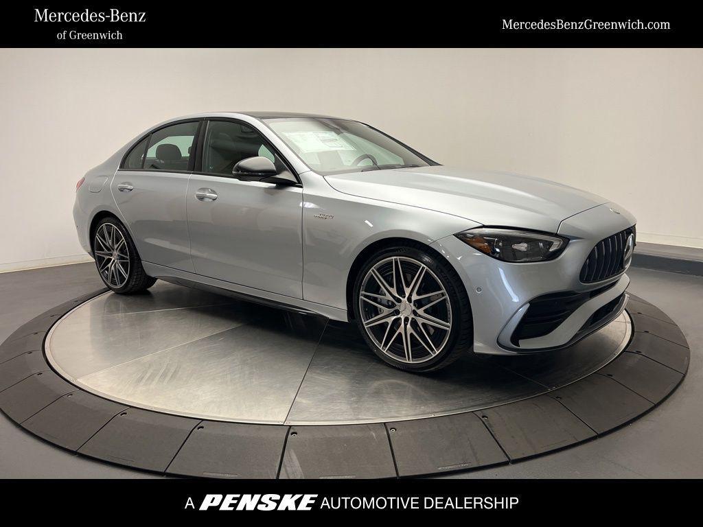 new 2026 Mercedes-Benz AMG C 43 car, priced at $72,635