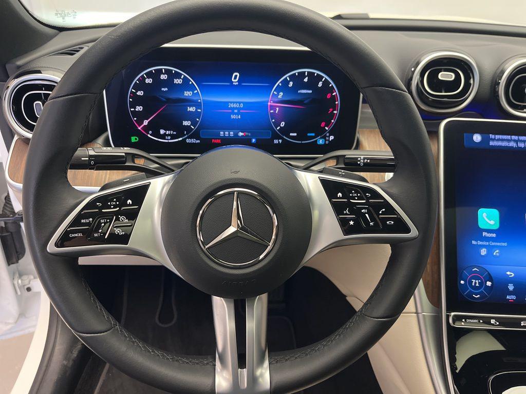 used 2025 Mercedes-Benz C-Class car, priced at $45,850