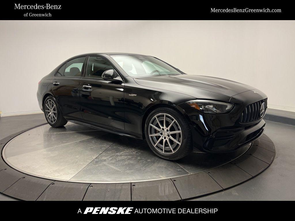 used 2023 Mercedes-Benz AMG C 43 car, priced at $46,850