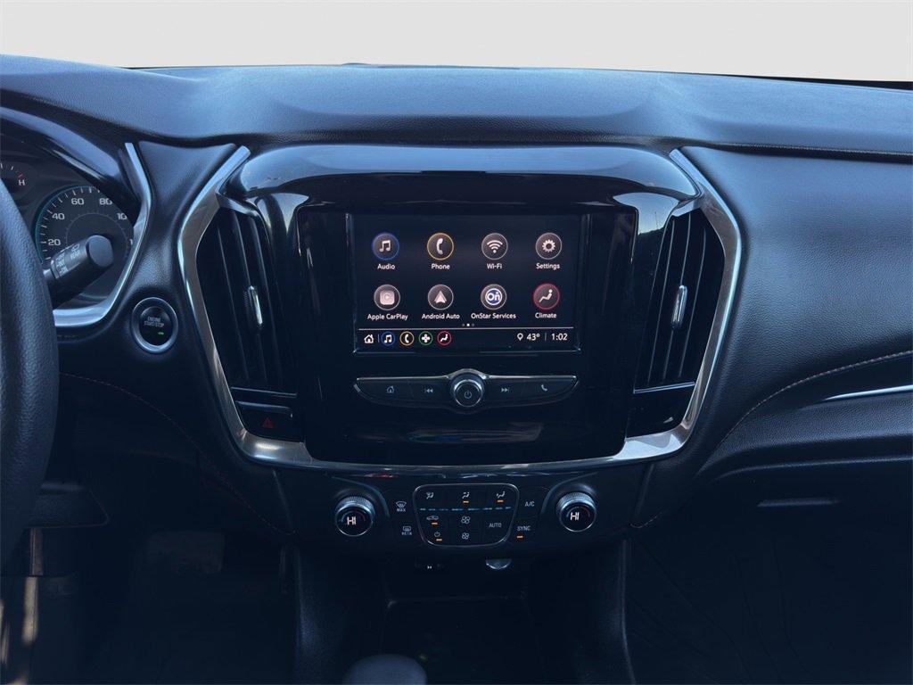 used 2021 Chevrolet Traverse car, priced at $17,473