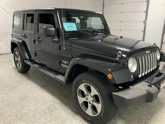 used 2017 Jeep Wrangler Unlimited car, priced at $23,990