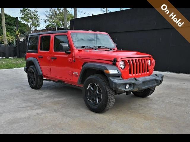 used 2020 Jeep Wrangler Unlimited car, priced at $10,980