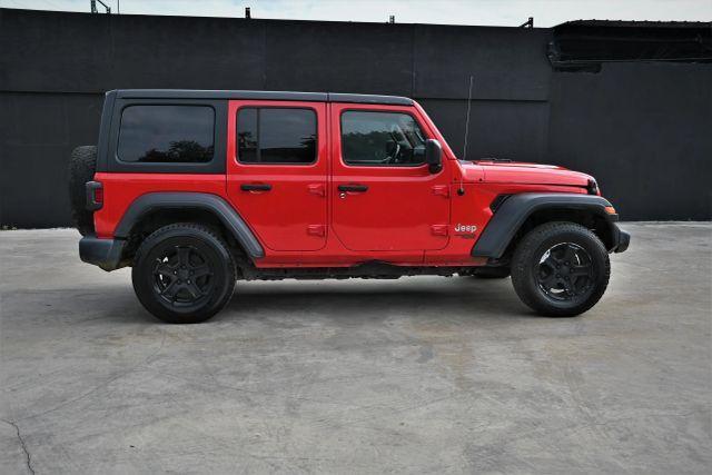 used 2020 Jeep Wrangler Unlimited car, priced at $10,980