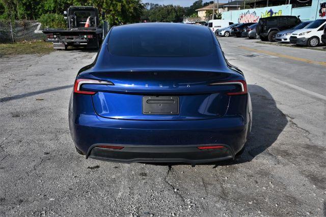 used 2025 Tesla Model 3 car, priced at $16,480
