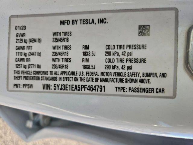 used 2023 Tesla Model 3 car, priced at $7,980