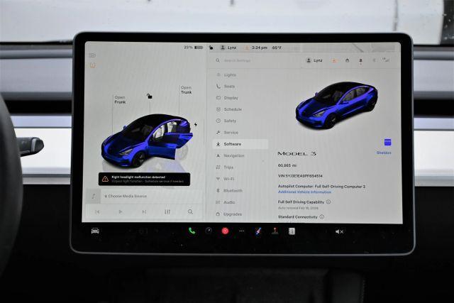 used 2023 Tesla Model 3 car, priced at $11,980