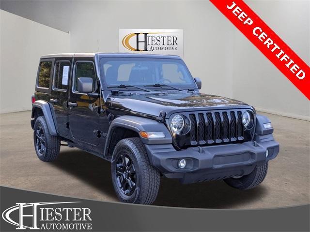 used 2023 Jeep Wrangler car, priced at $24,995