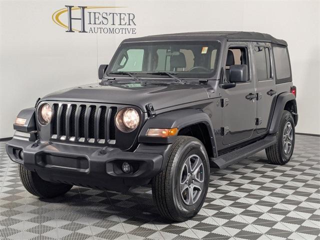 used 2023 Jeep Wrangler car, priced at $26,673