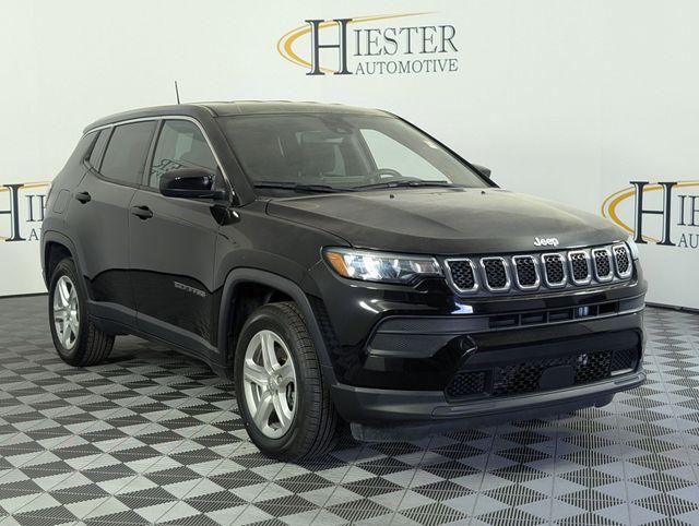 used 2023 Jeep Compass car, priced at $20,374