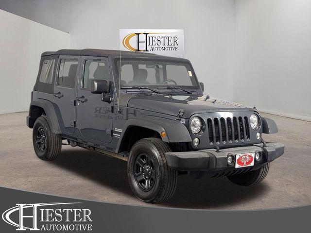 used 2018 Jeep Wrangler JK Unlimited car, priced at $17,794