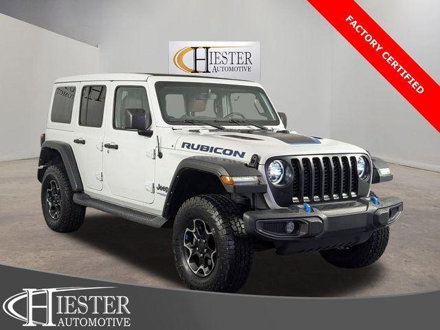 used 2021 Jeep Wrangler Unlimited 4xe car, priced at $30,219