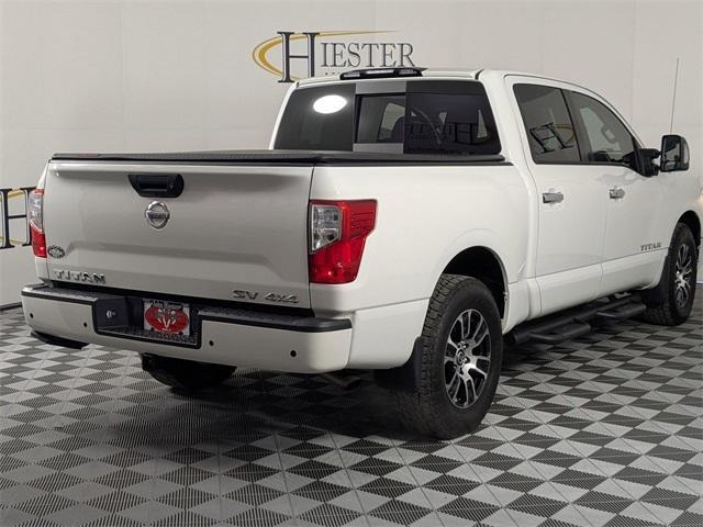 used 2021 Nissan Titan car, priced at $30,225