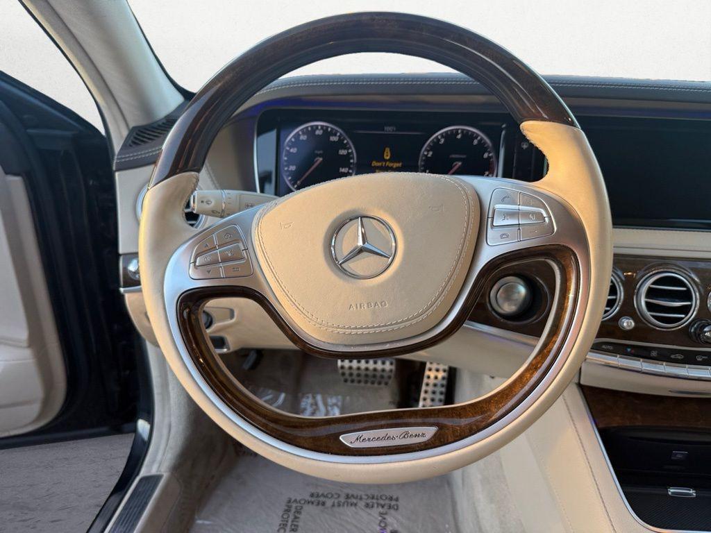 used 2015 Mercedes-Benz S-Class car, priced at $21,998