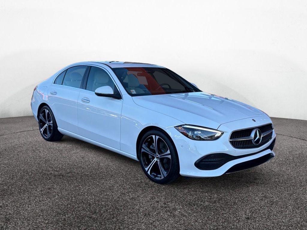 used 2024 Mercedes-Benz C-Class car, priced at $35,998