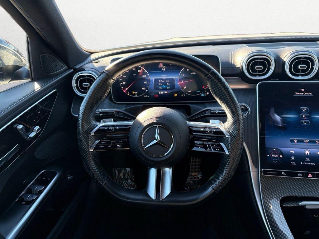 used 2023 Mercedes-Benz C-Class car, priced at $38,998