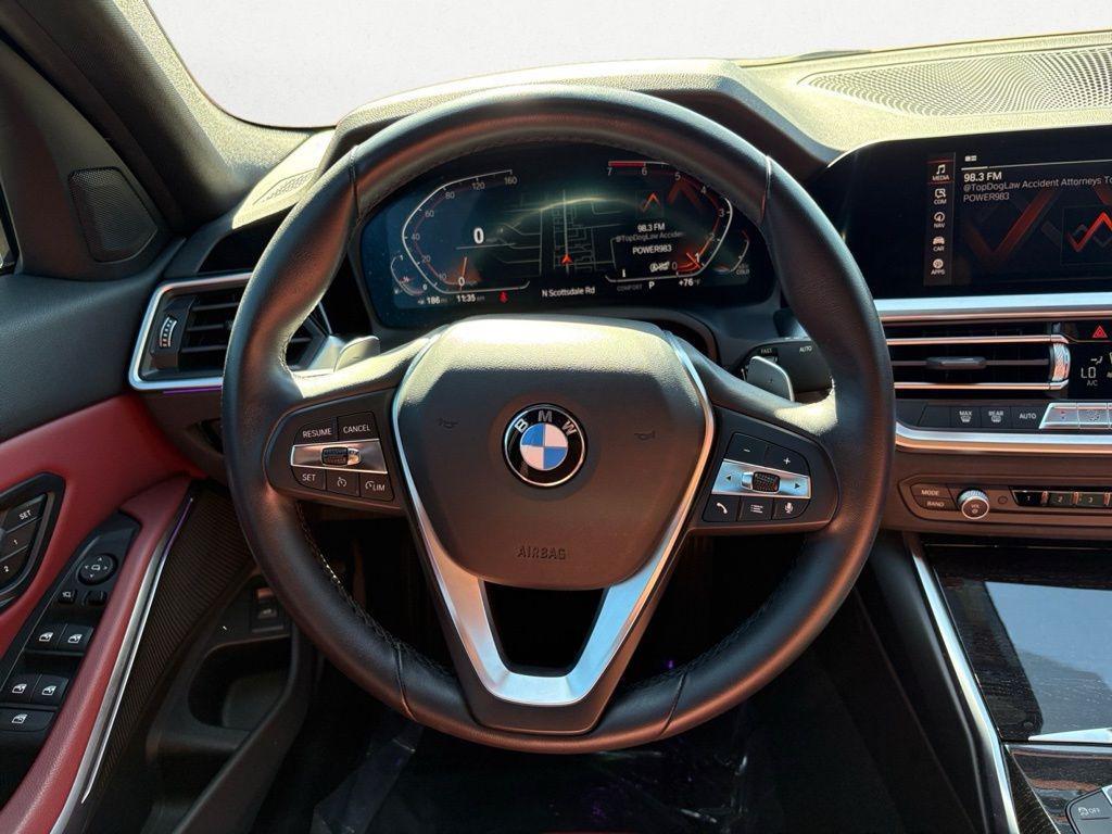 used 2022 BMW 330 car, priced at $27,998