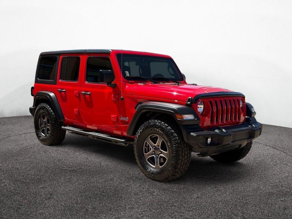 used 2019 Jeep Wrangler Unlimited car, priced at $26,998