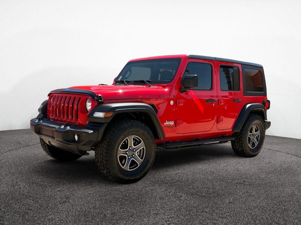 used 2019 Jeep Wrangler Unlimited car, priced at $26,998