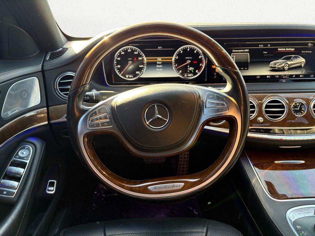 used 2015 Mercedes-Benz S-Class car, priced at $20,998