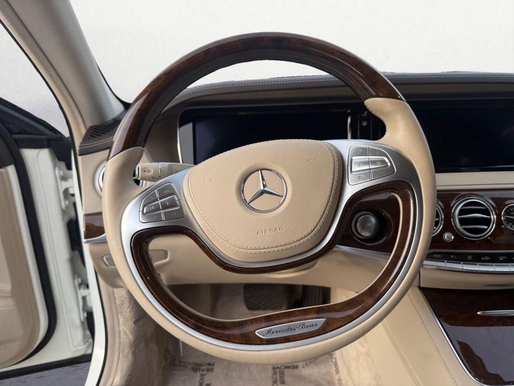 used 2015 Mercedes-Benz S-Class car, priced at $27,998