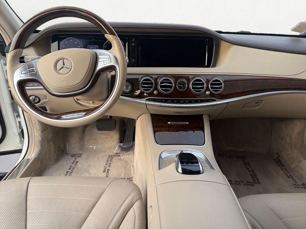 used 2015 Mercedes-Benz S-Class car, priced at $27,998